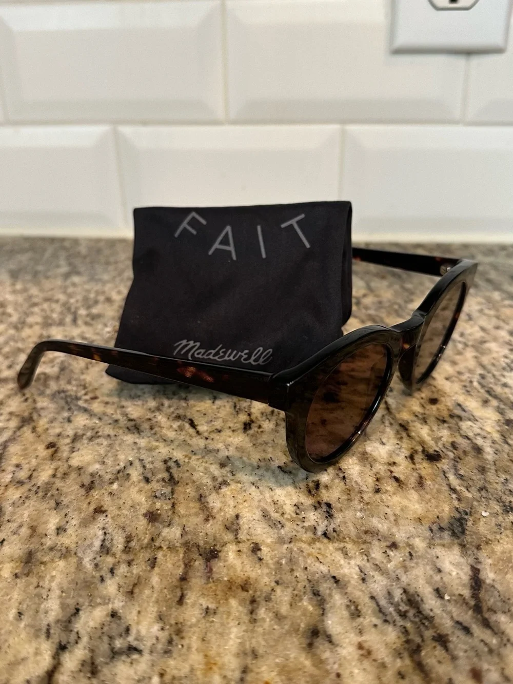 Madewell Tortoiseshell Frame Sunglasses